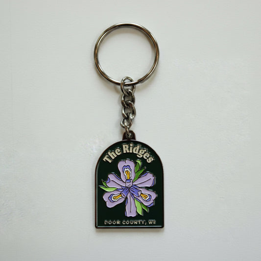 Ridges Dwarf Lake Iris Keychain
