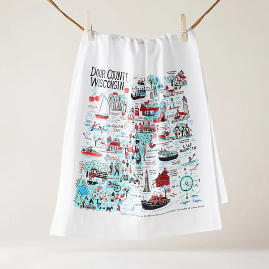Door County Kitchen Towel